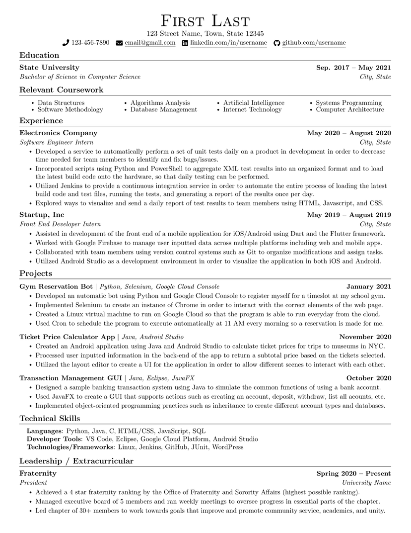Resume Image